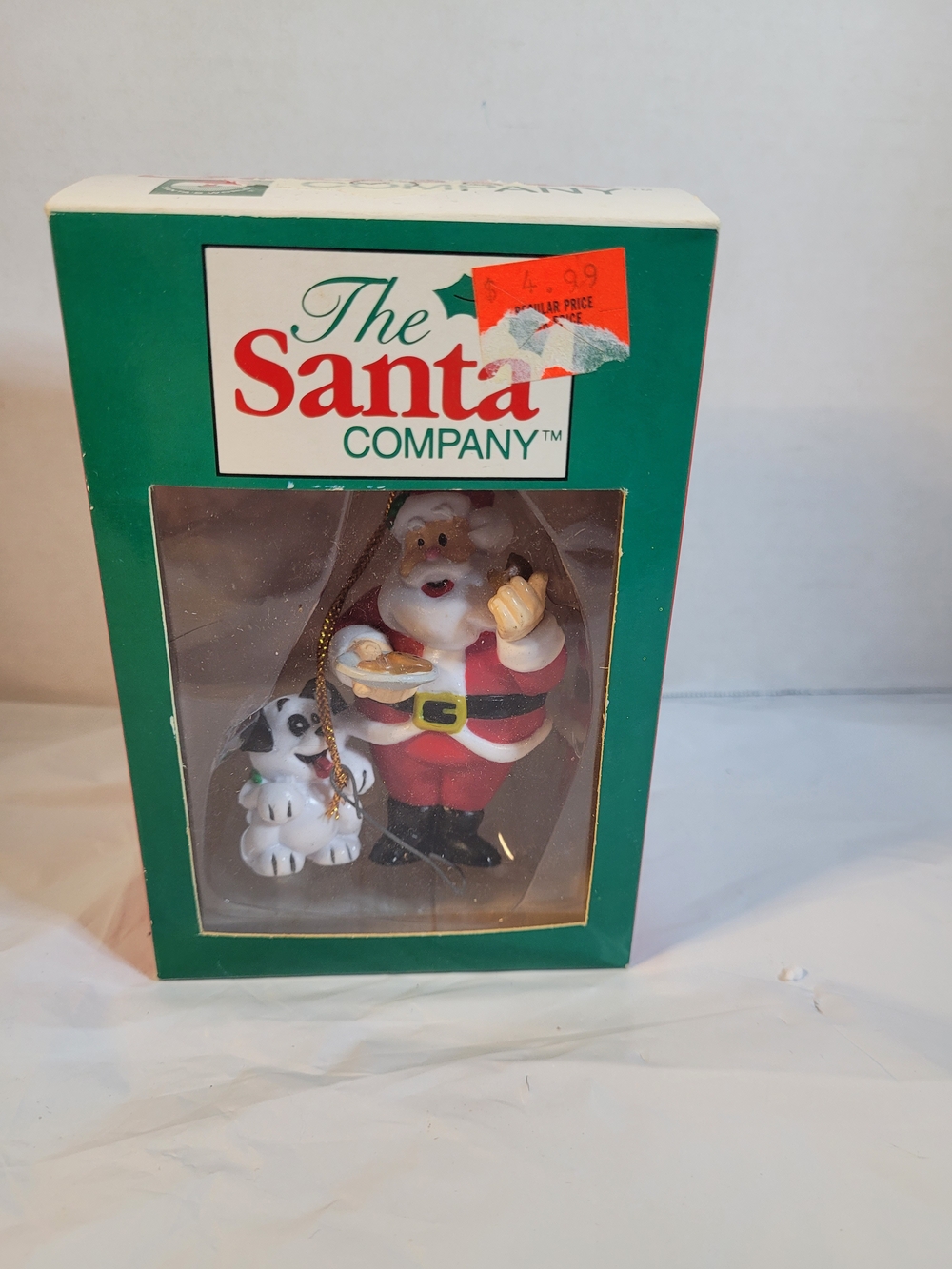 The Santa Company Christmas Decoration Santa Puppy (W)